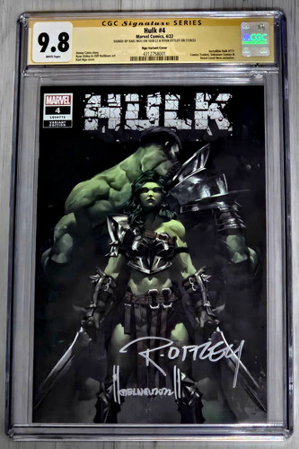 Hulk cgc 9 8 exclusive - hulk,