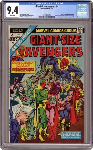 Giant size avengers - avengers, cgc